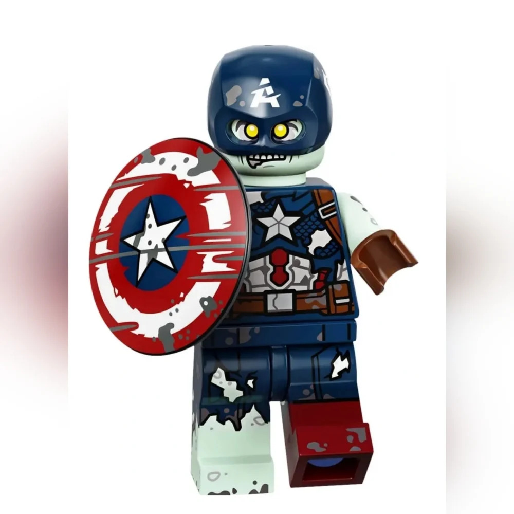 LEGO Marvel Studios 71031 Zombie Captain America Minifigure Mystery bag